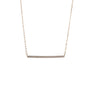 Collana in argento 925 - Collana Gold Linear