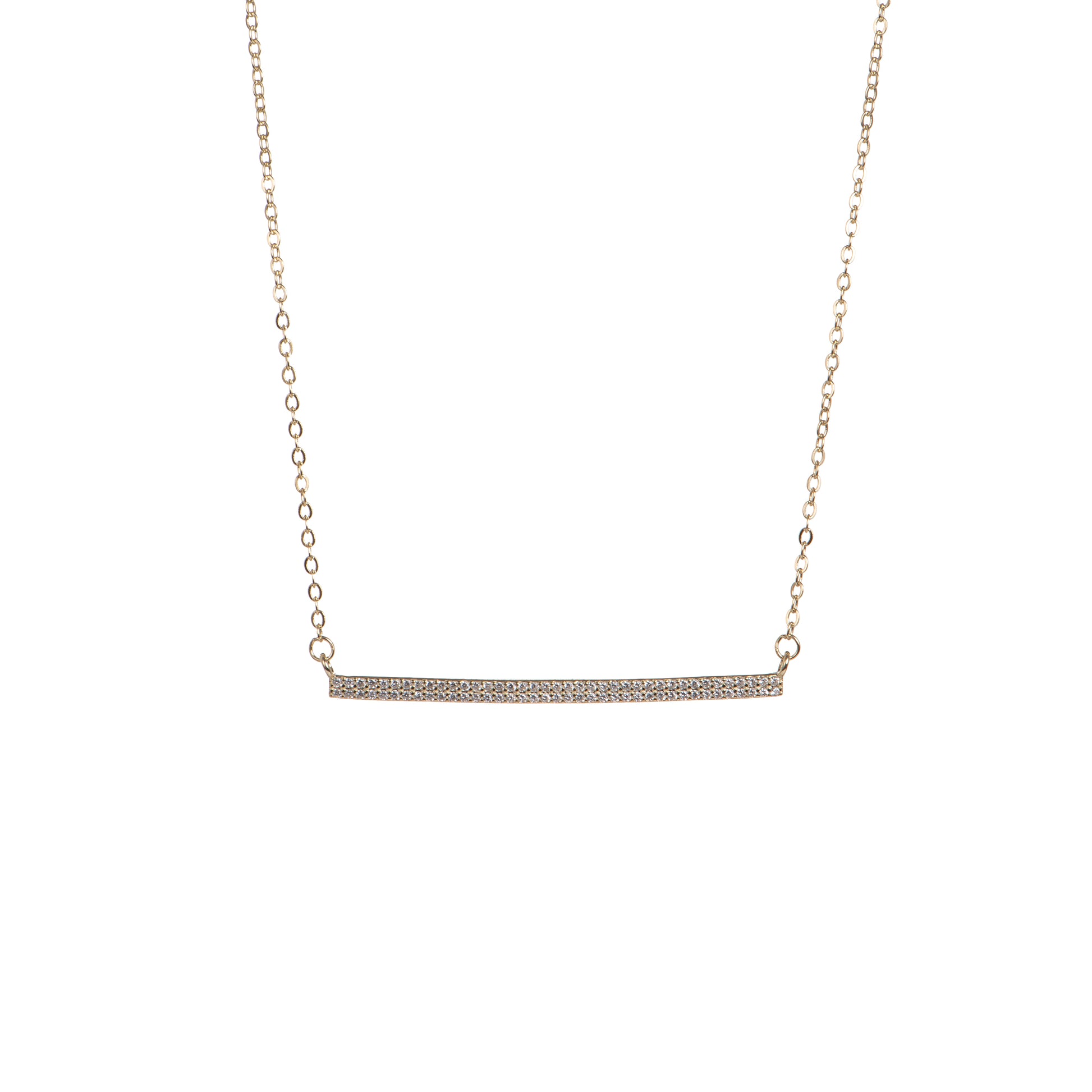 Collana in argento 925 - Collana Gold Linear