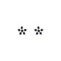 Orecchini pendenti in argento 925 con zirconi - Orecchini Floral Gem Argento 925