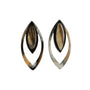 Orecchini pendenti in argento 925 - Orecchini Echi Tribali Oval