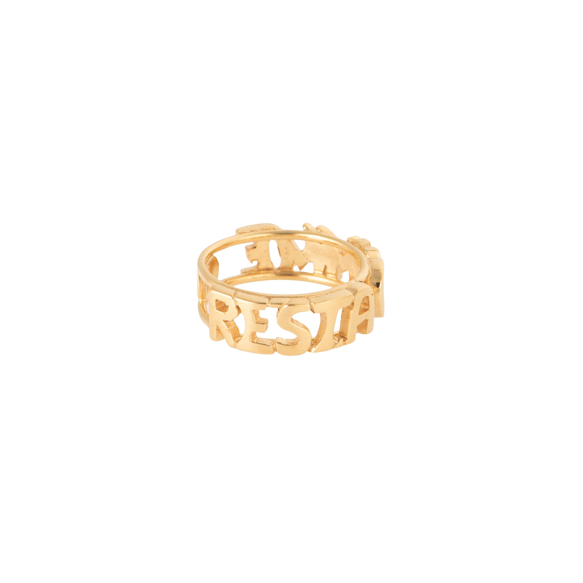 Anello in argento 925 - Anello Voci ‘e Napule - Resta Cummè