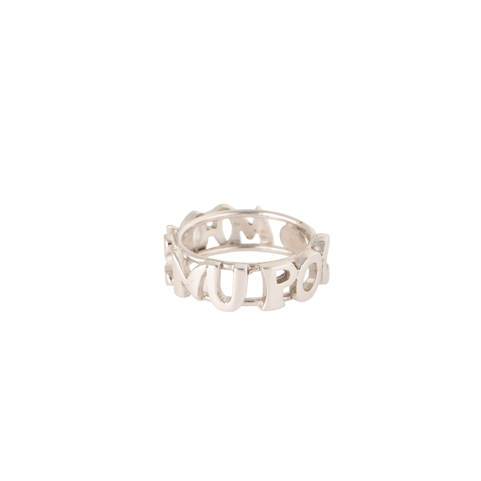 Anello in argento 925 - Anello Voci ‘e Napule - Manc Nu Poc
