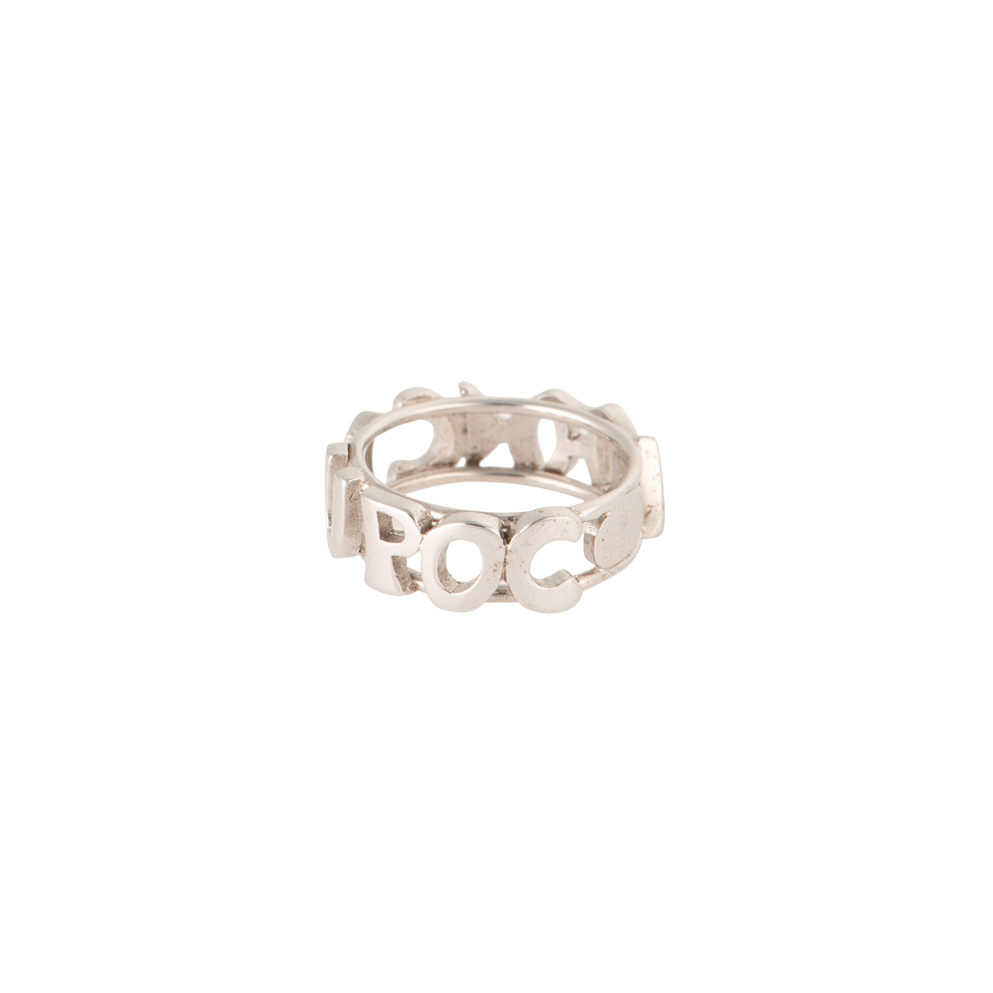 Anello in argento 925 - Anello Voci ‘e Napule - Manc Nu Poc