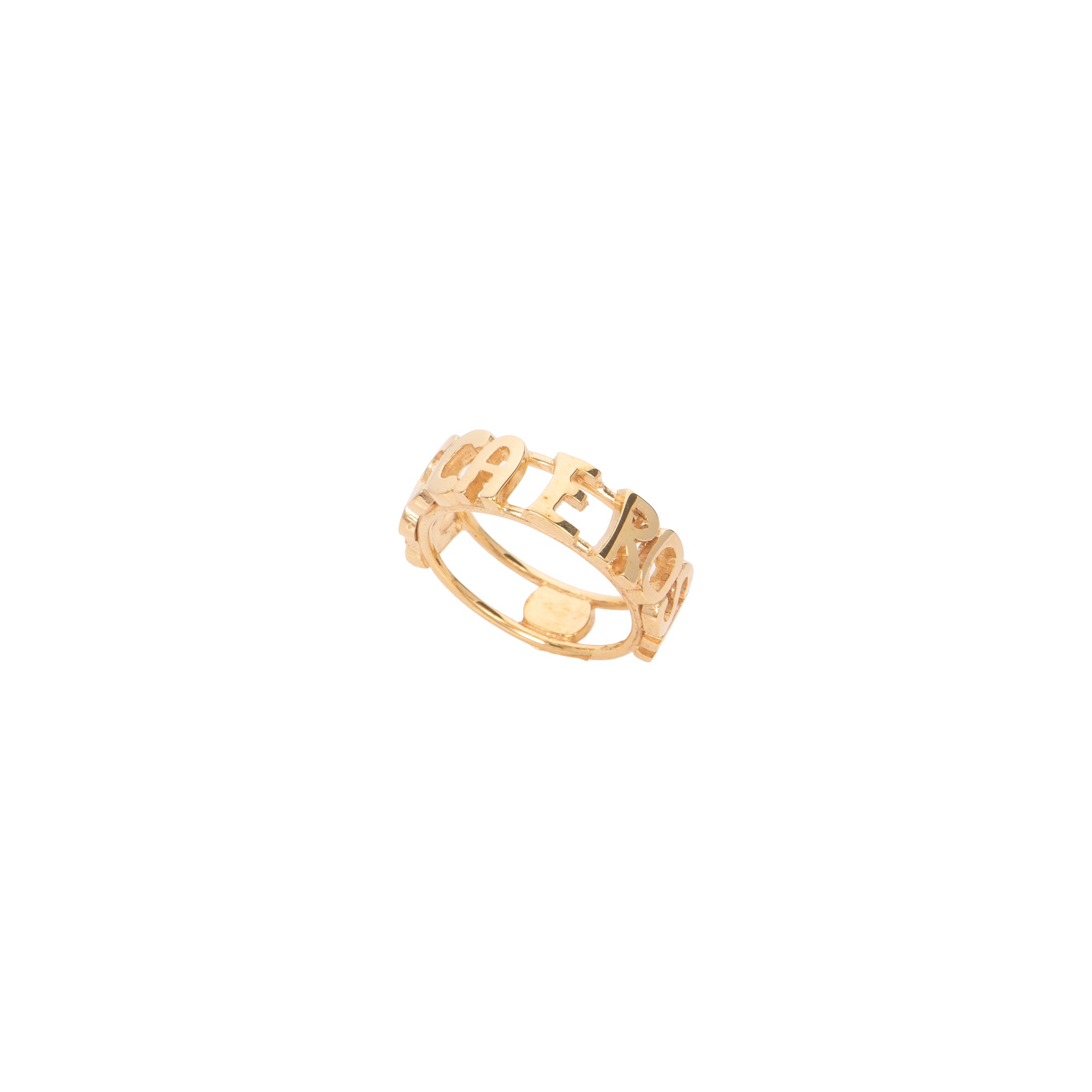 Anello in argento 925 - Anello Voci ‘e Napule - Vocca E Rosa