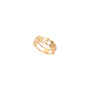 Anello in argento 925 - Anello Voci ‘e Napule - Vocca E Rosa