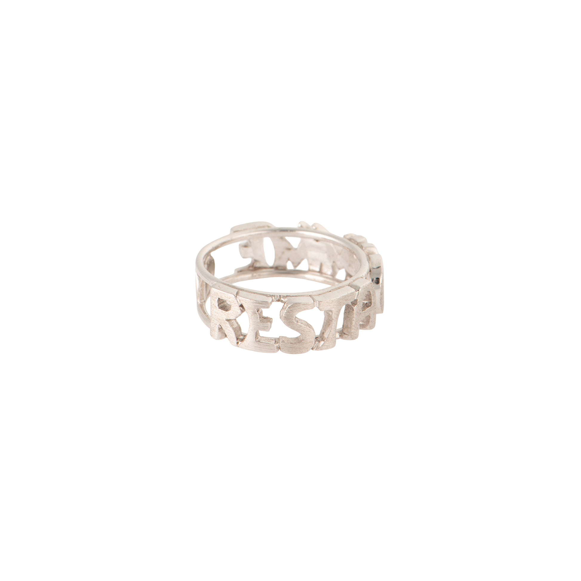 Anello in argento 925 - Anello Voci ‘e Napule - Resta Cummè