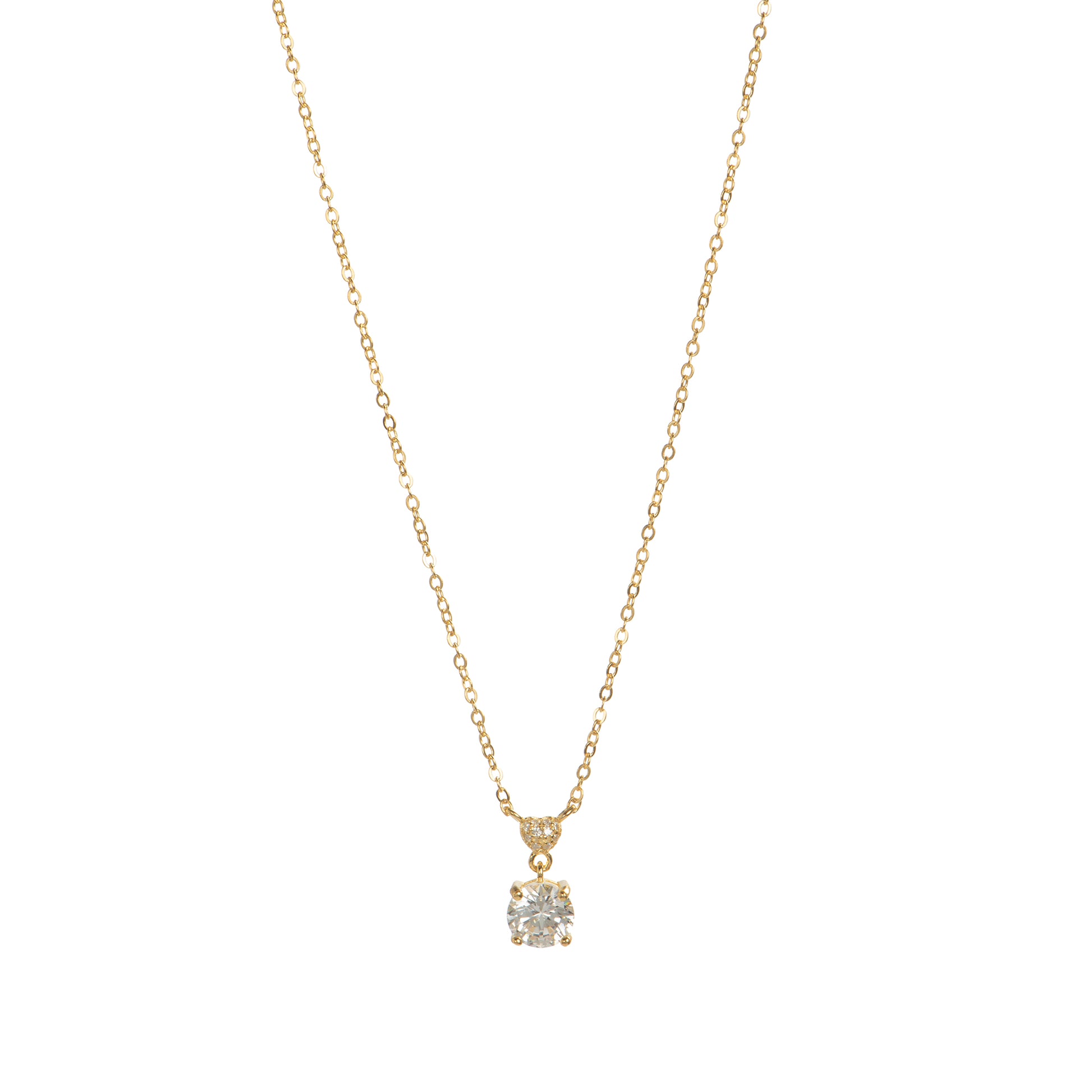 Collana con cuore in argento 925 con zirconi - Collana Petit Secret – Punto Luce in Argento 925