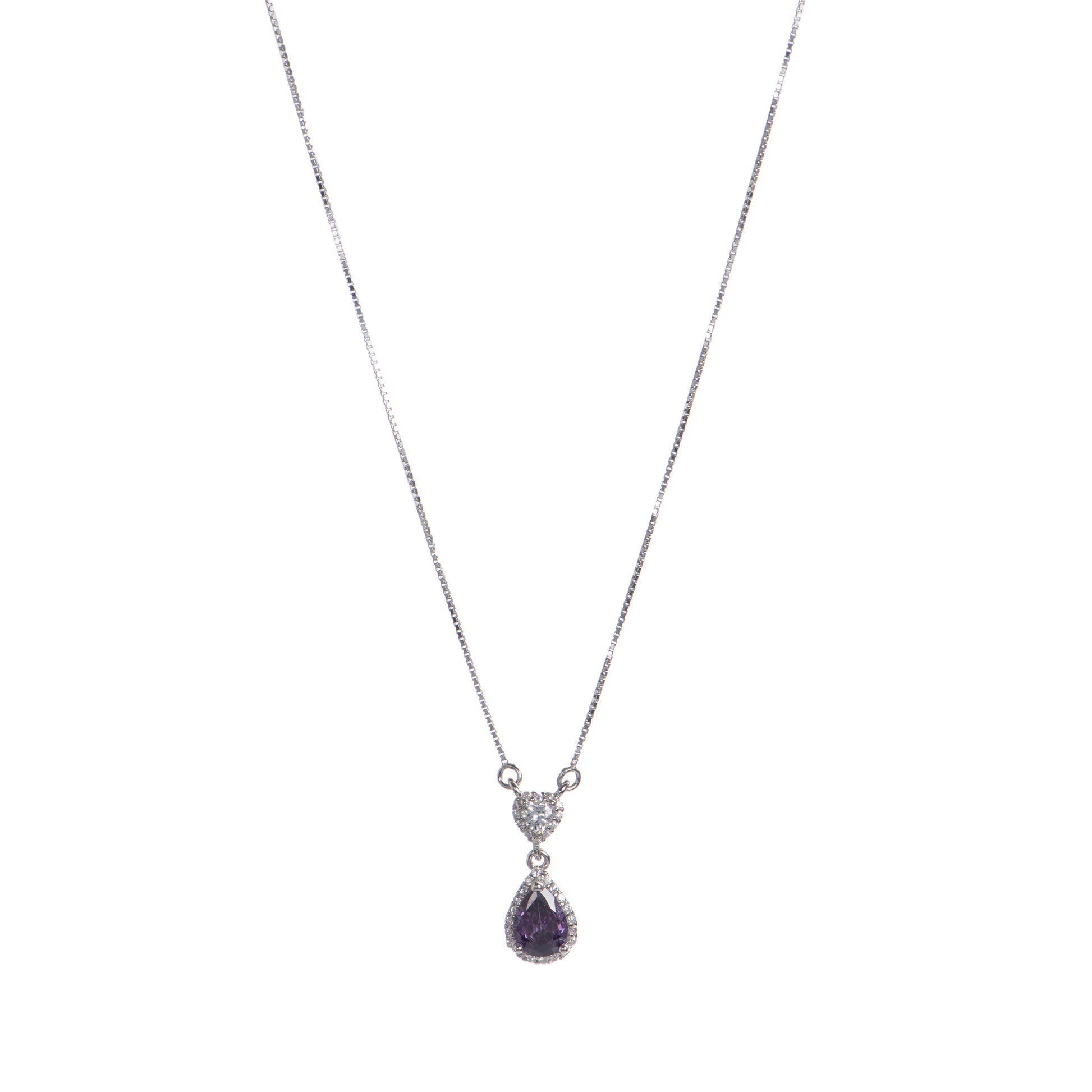 Collana Essenza – Argento 925 con Goccia di Luce