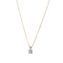 Collana pendenti in argento 925 con zirconi - Collana Square Grace