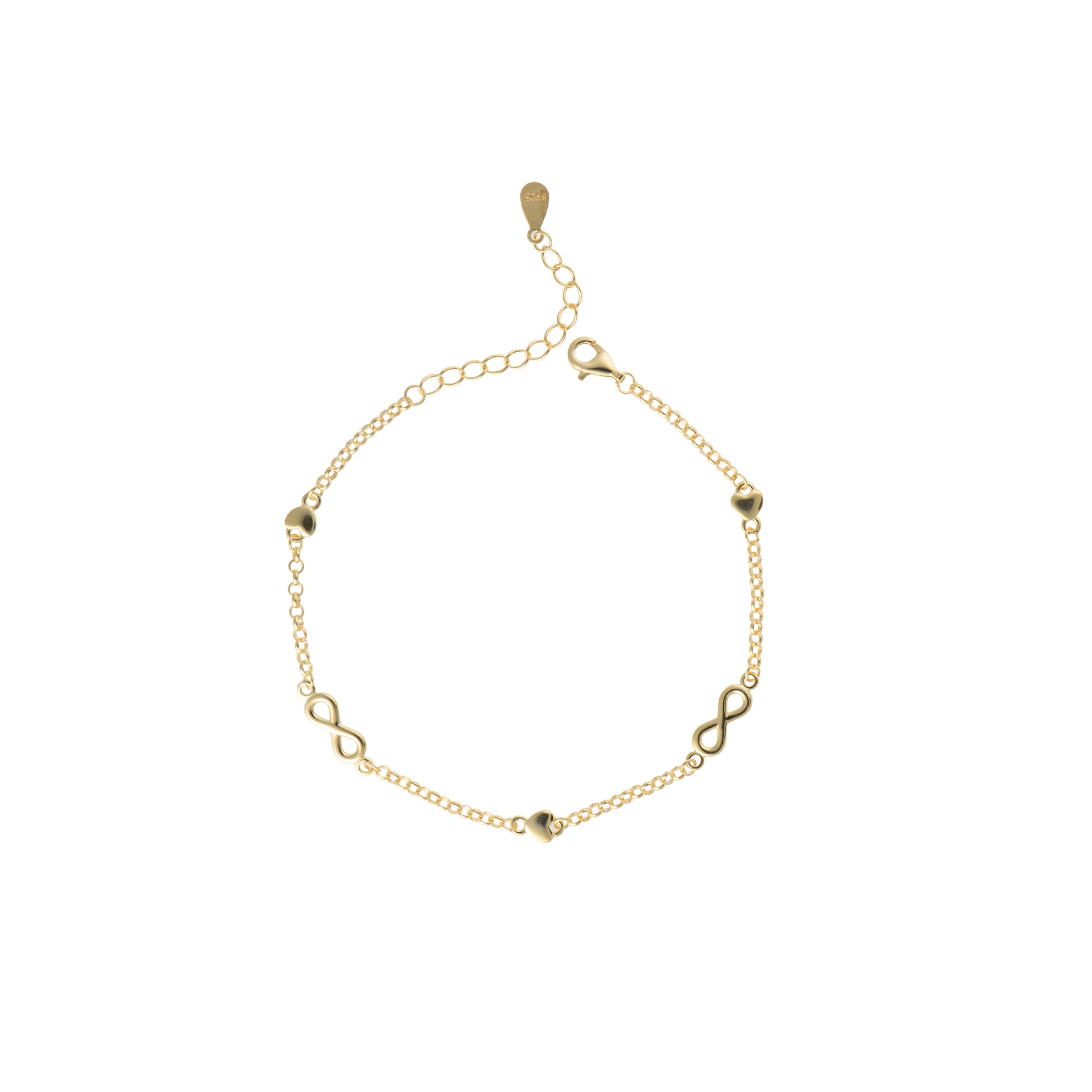 Bracciale in argento 925 - Bracciale Argento 925 Infinity