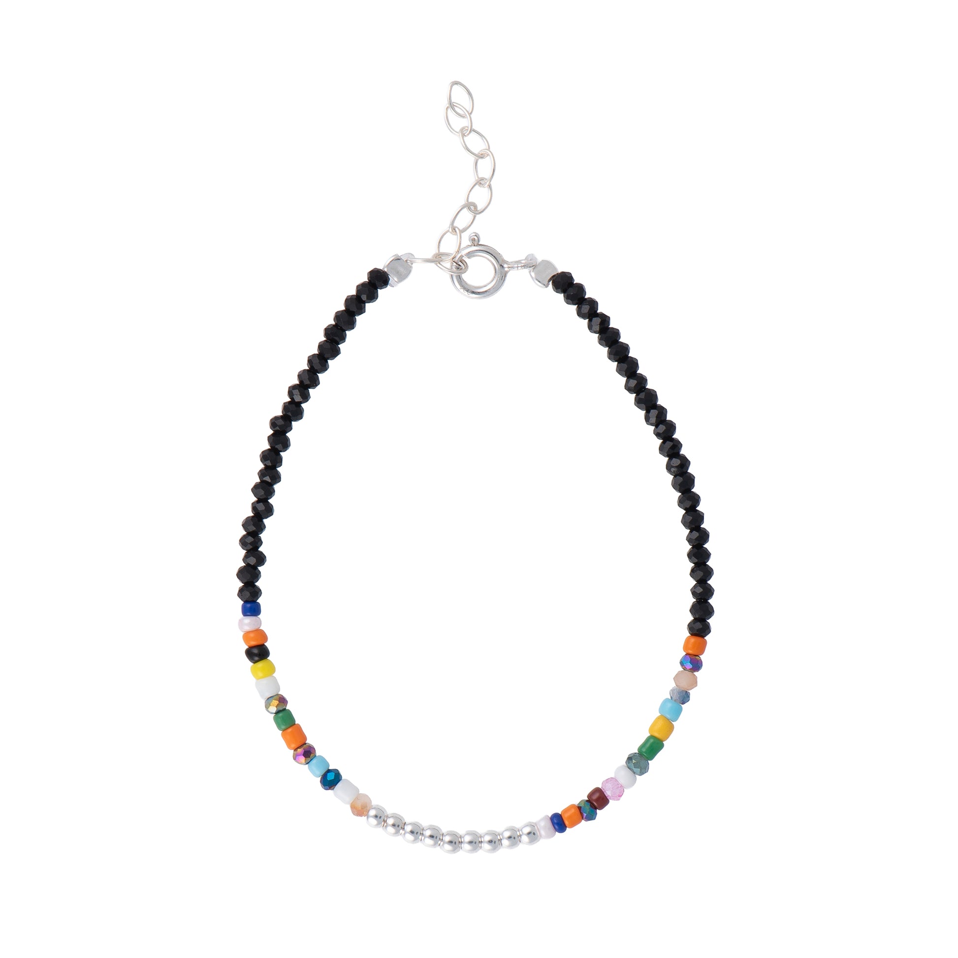 Bracciale in argento 925 - Bracciale Rainbow Peak