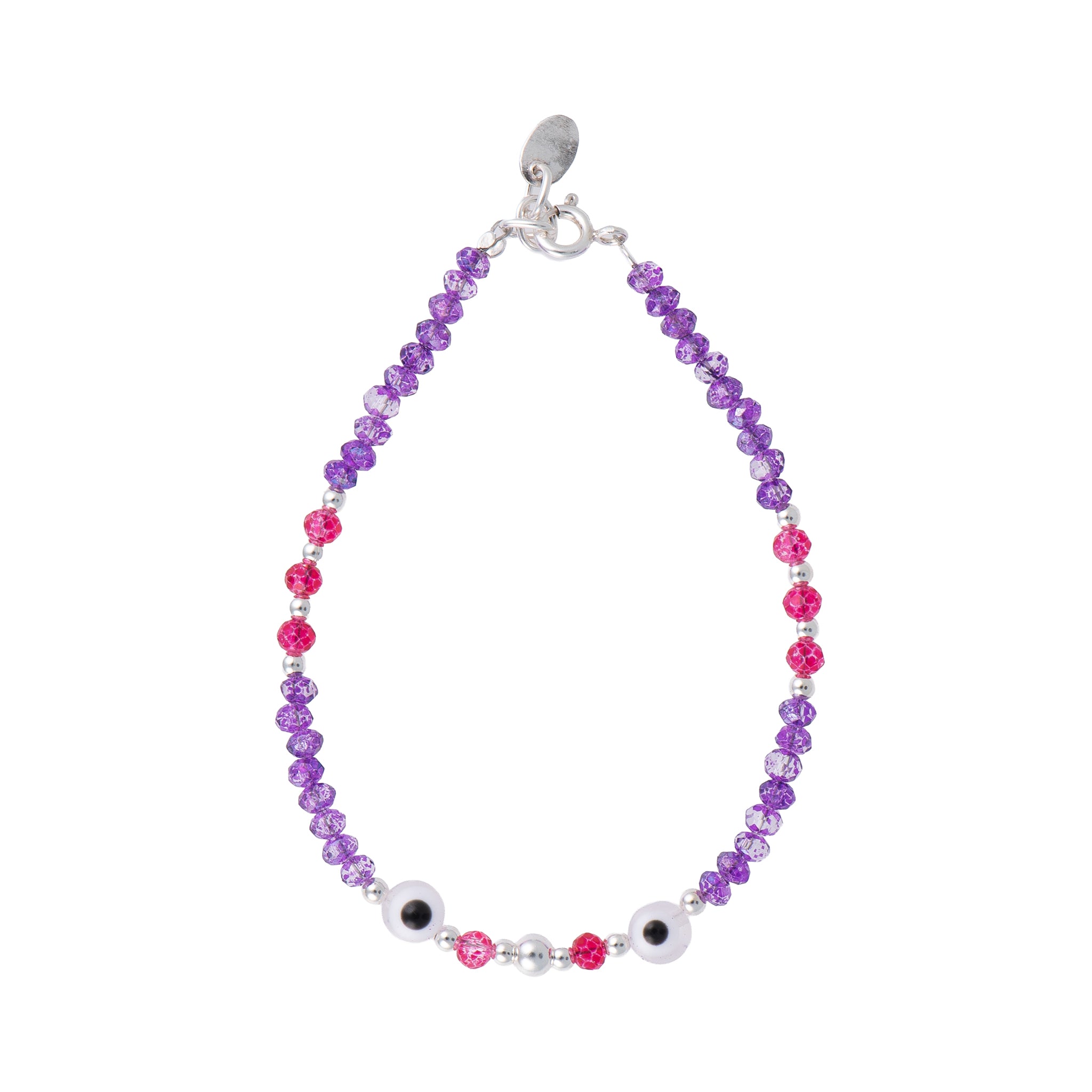 Bracciale in argento 925 - Bracciale Pink Candy