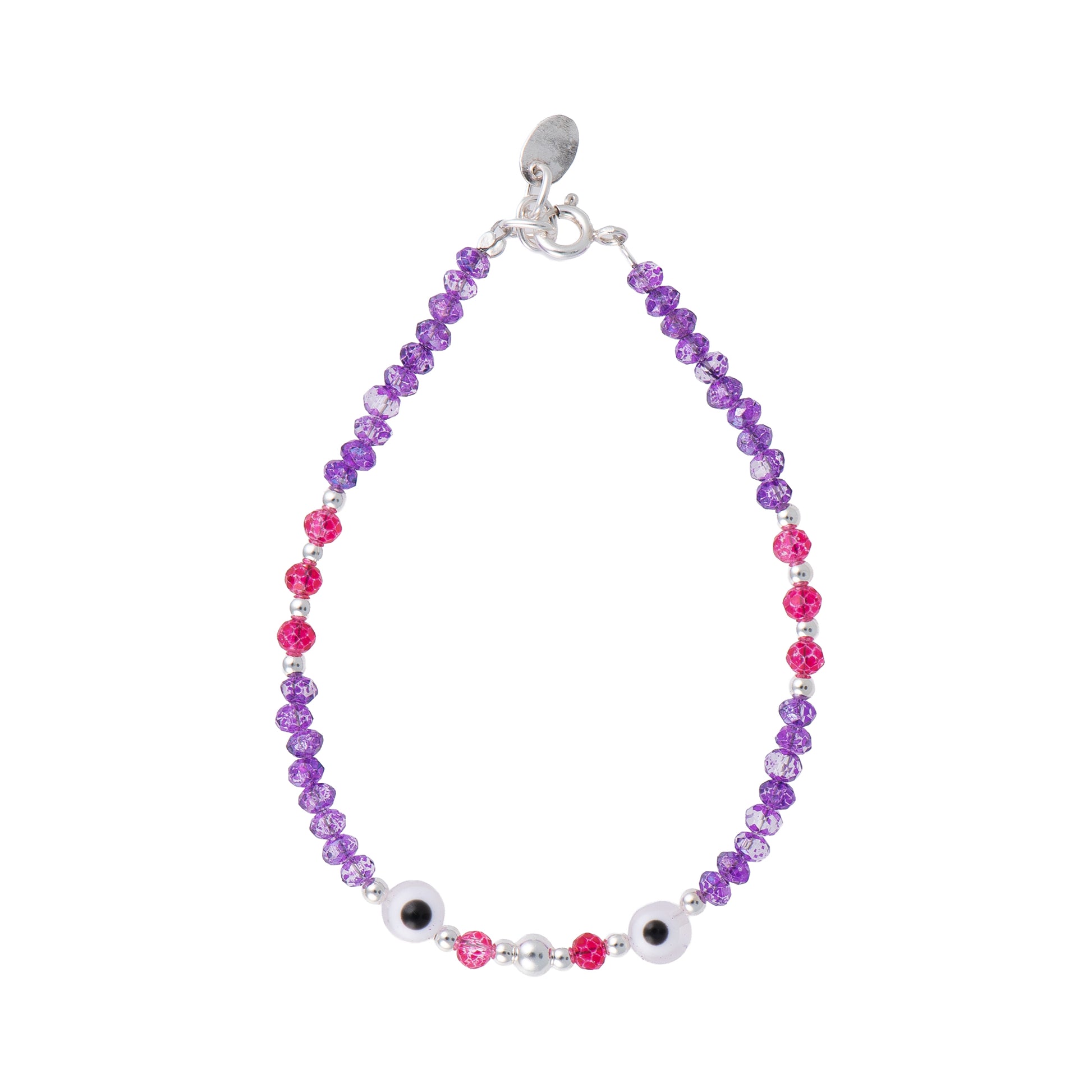 Bracciale in argento 925 - Bracciale Pink Candy