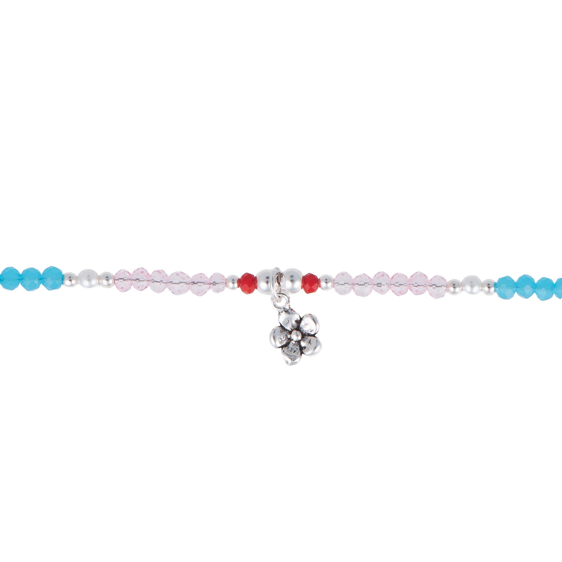 Bracciale con charm in argento 925 - Bracciale Spring Bloom