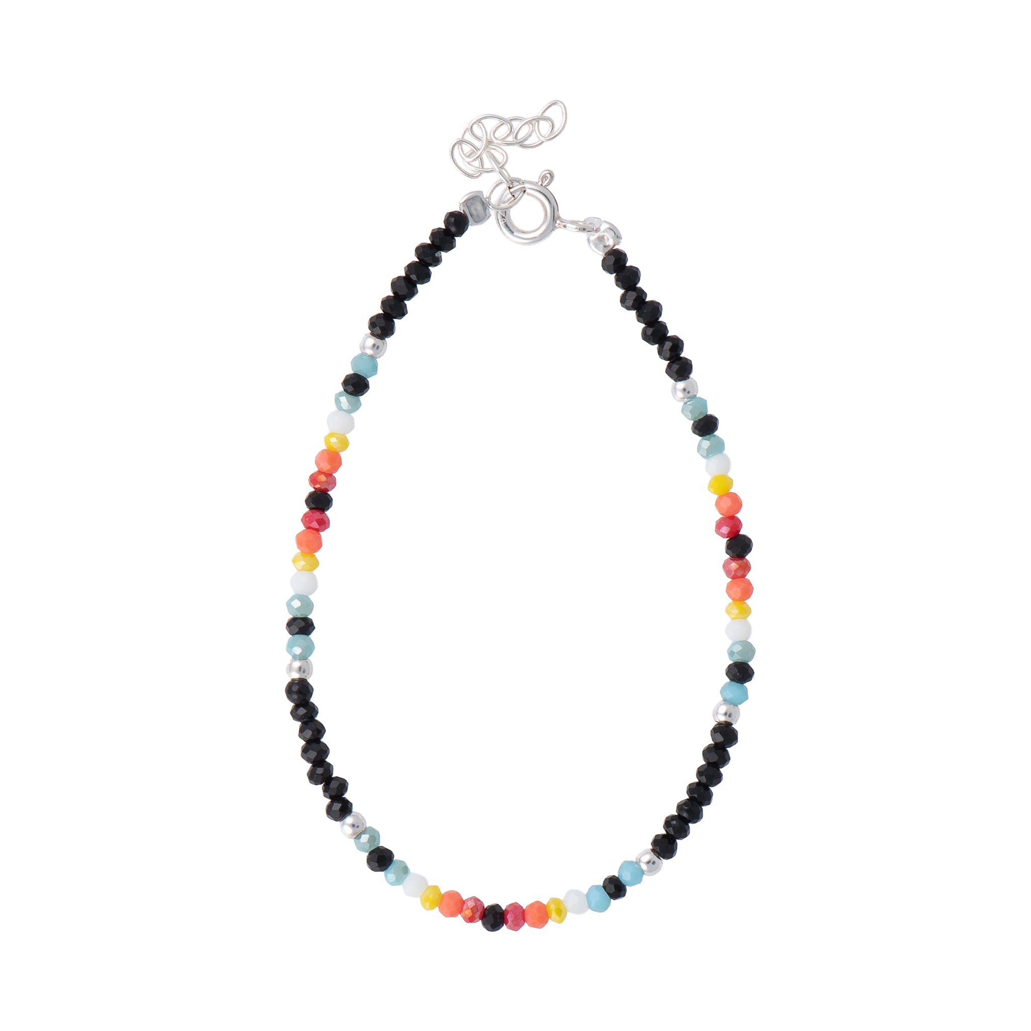 Bracciale in argento 925 - Bracciale Multicolor Glow