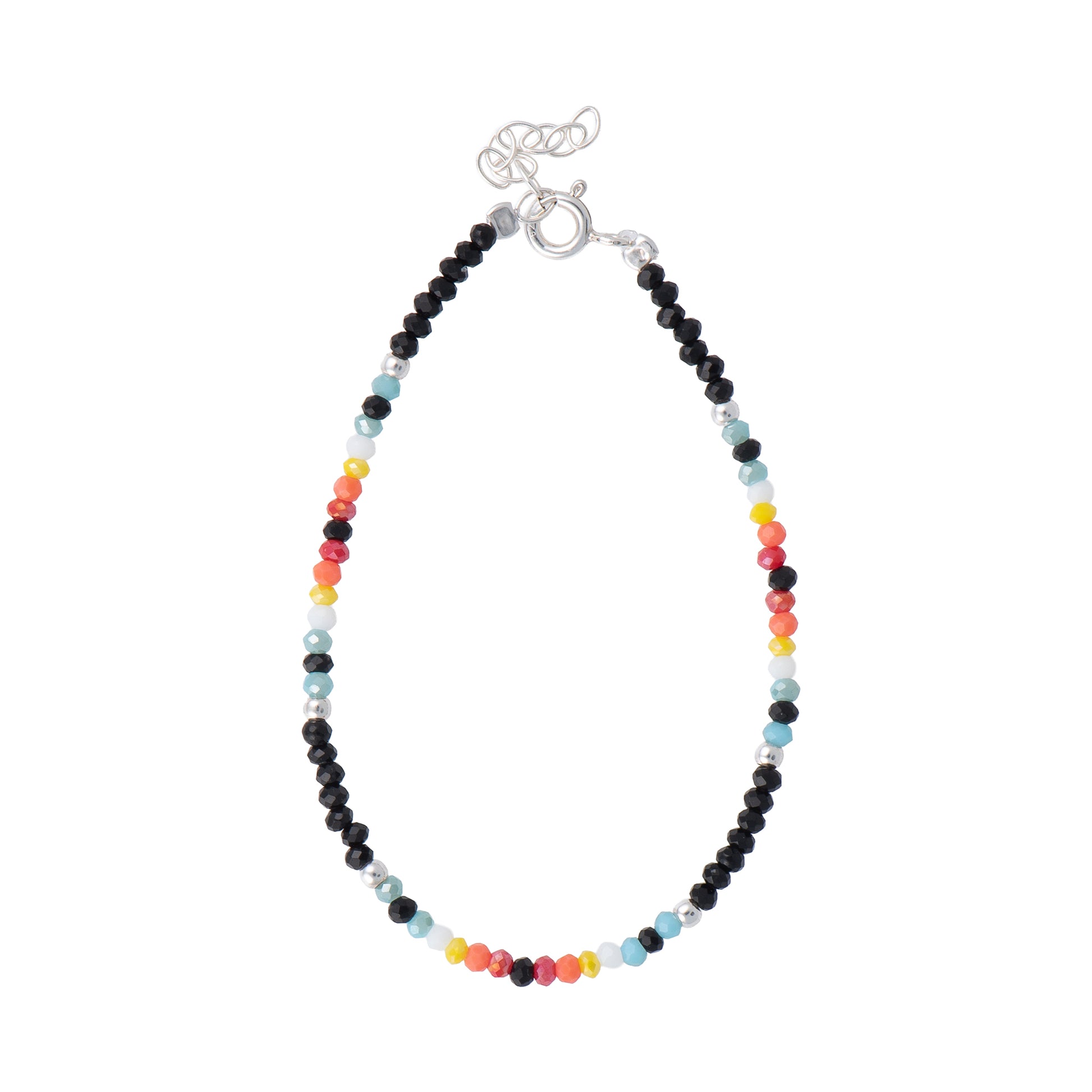 Bracciale in argento 925 - Bracciale Multicolor Glow