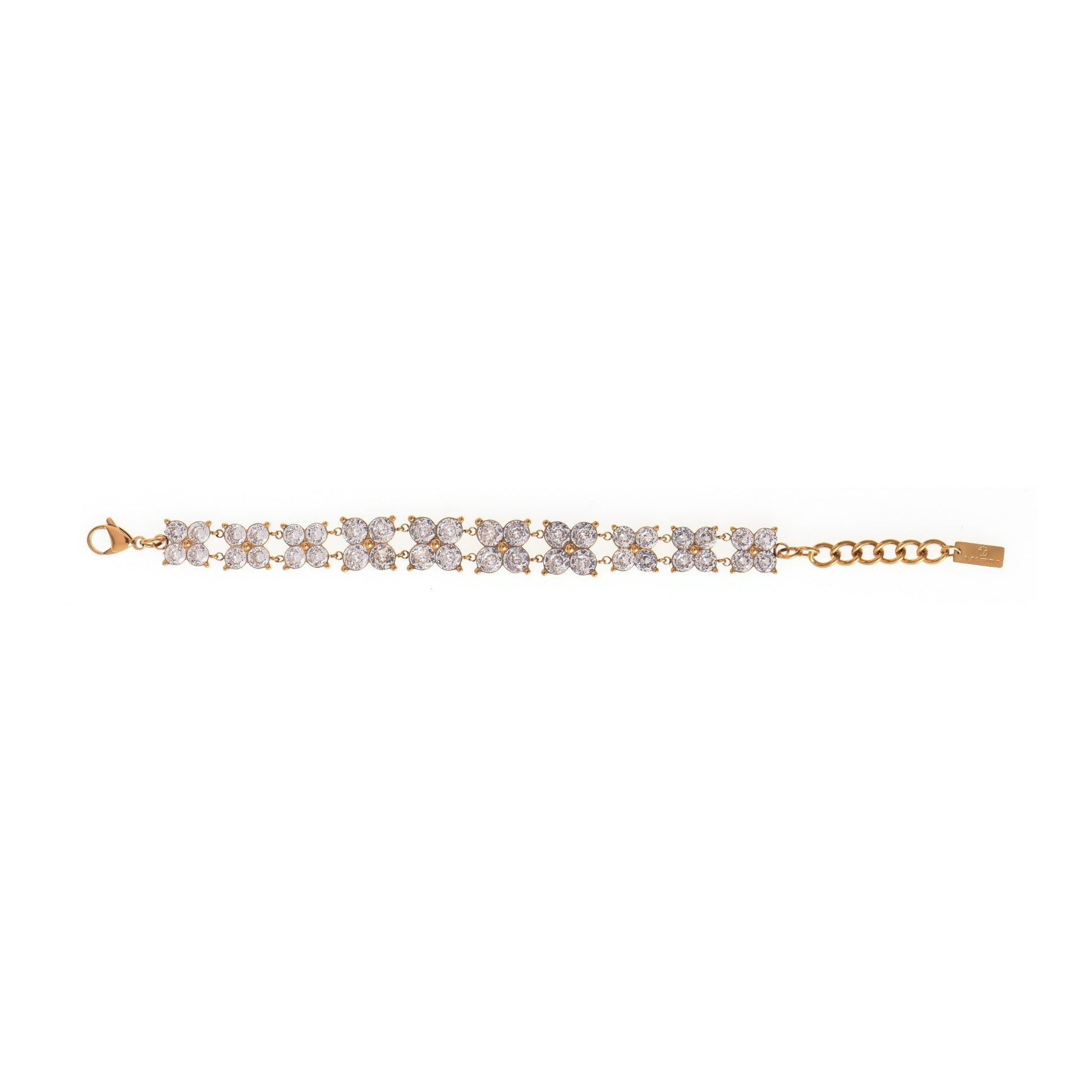 Bracciale dorato - Bracciale Daisy Tennis