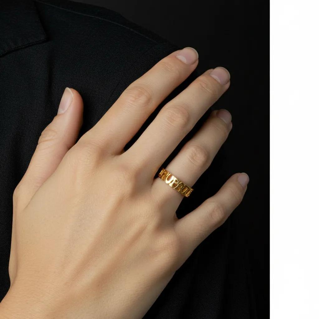 Anello in argento 925 - Anello Voci ‘e Napule - Pupatè