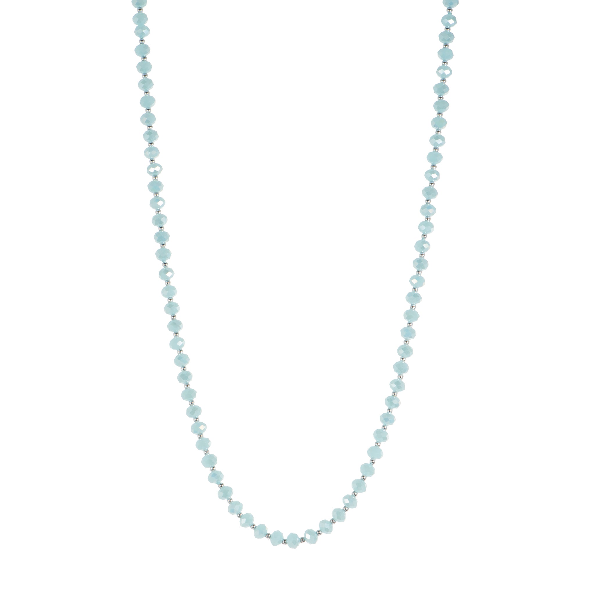Collana in cristalli - Collana Extralong Celeste