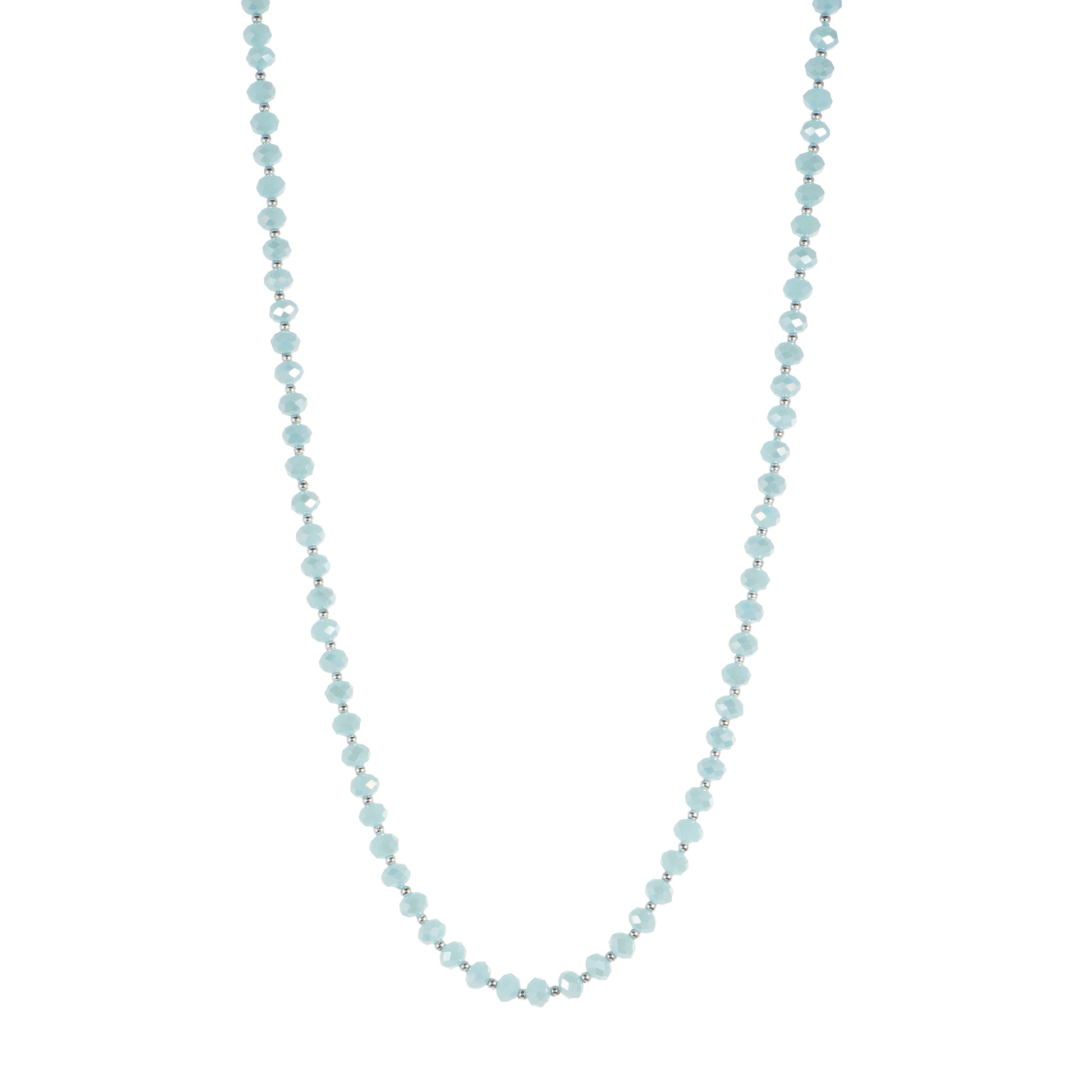 Collana in cristalli - Collana Extralong Celeste