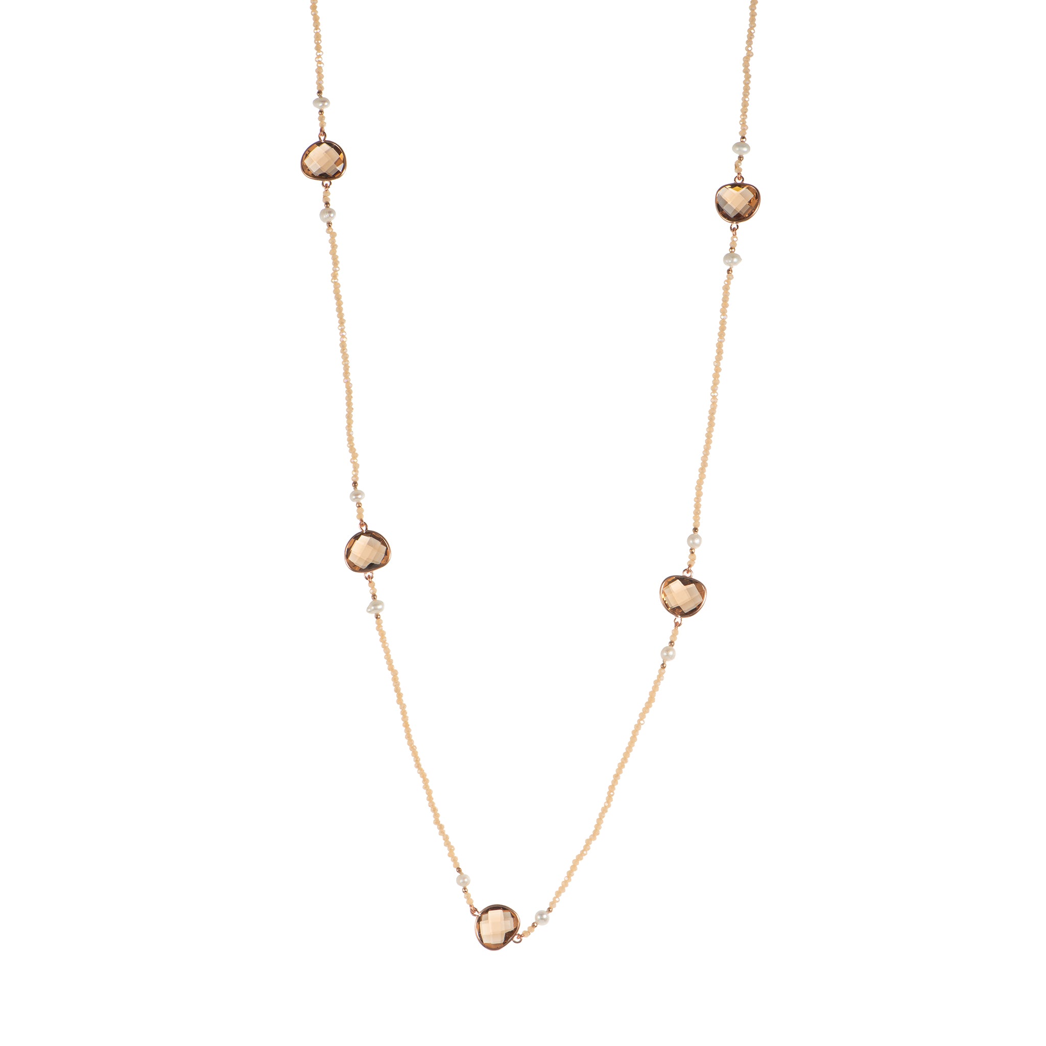 Collana - Collana Extralong Chic & Light - ambra