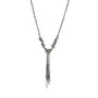 Collana pendenti - Collana Extralong Lariat - silver