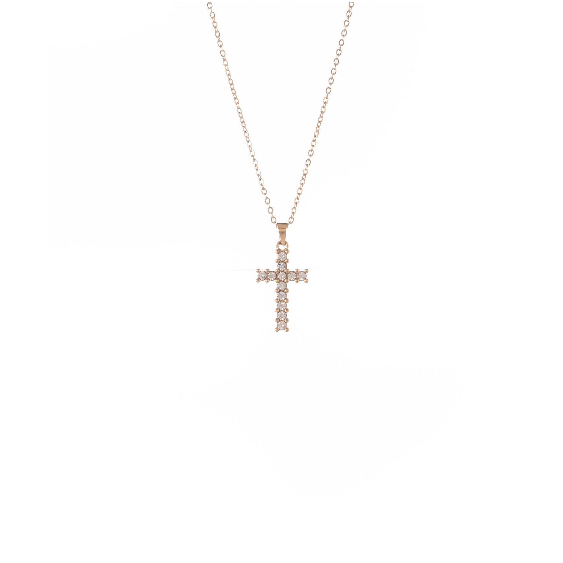 Collana con croce dorato - Collana Icon Cross Gold