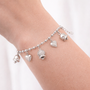 Bracciale con cuore - Bracciale Sweet Silver