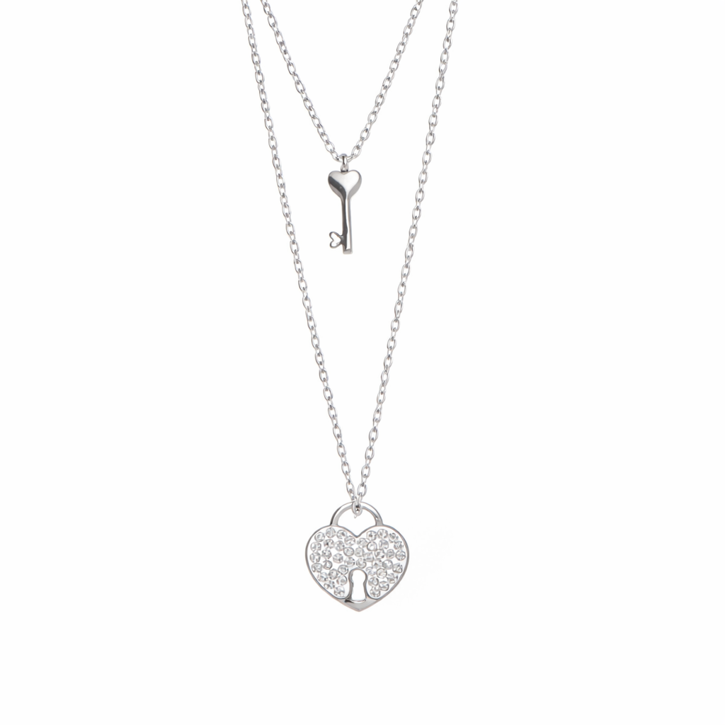 Collana pendenti con cuore - Collana Only You