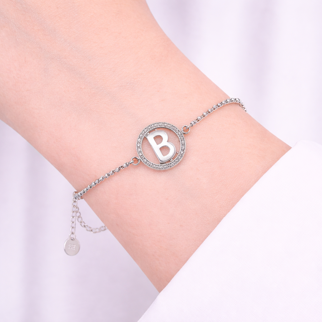 Bracciale pendenti in acciaio inossidabile - Bracciale Identity B