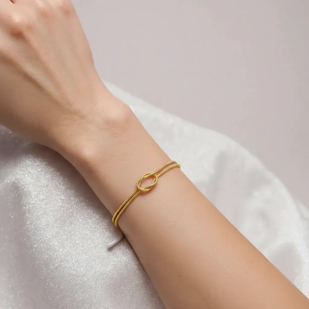 Bracciale a cerchio - Bracciale Classic Knot