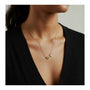 Collana con cuore dorato - Collana Love F