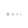 Orecchini in argento 925 - Orecchini Stars Silver