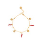 Bracciale con cuore dorato - Bracciale Protect