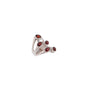 Anello - Anello Zenia Five Red Gems