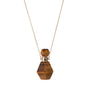 Collana pendenti in argento 925 - Collana Argento Parfume Bronze