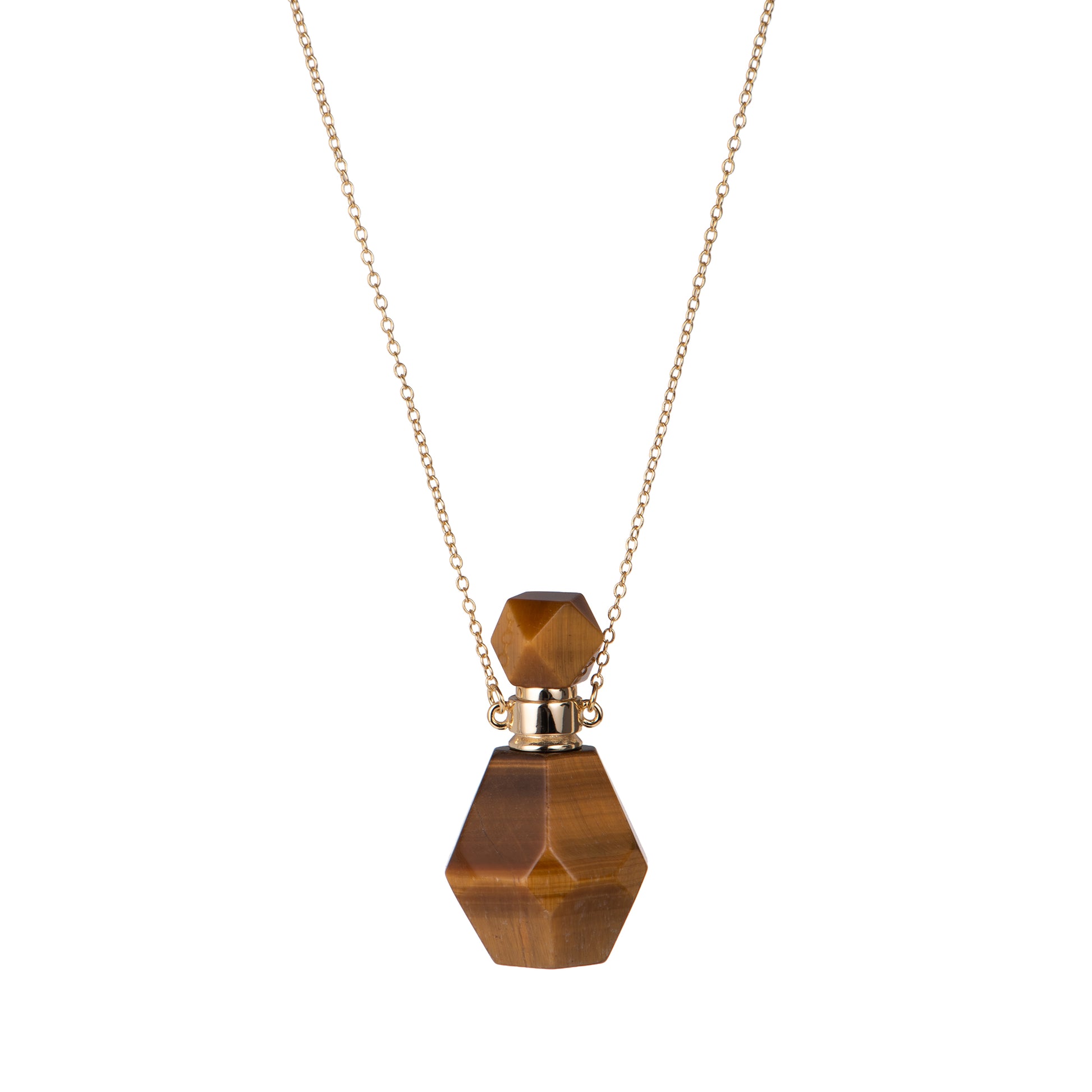 Collana pendenti in argento 925 - Collana Argento Parfume Bronze