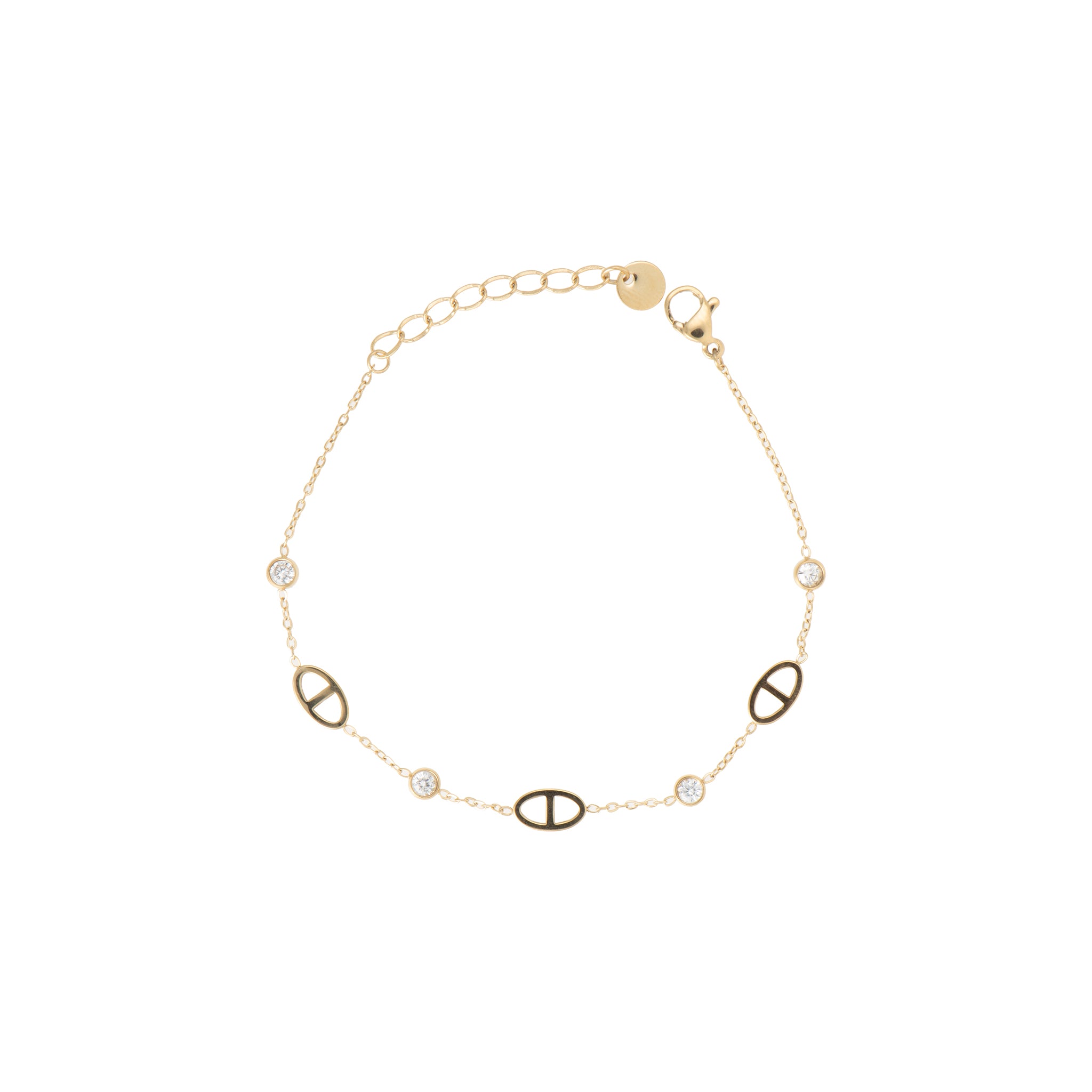 Bracciale dorato - Bracciale Aura