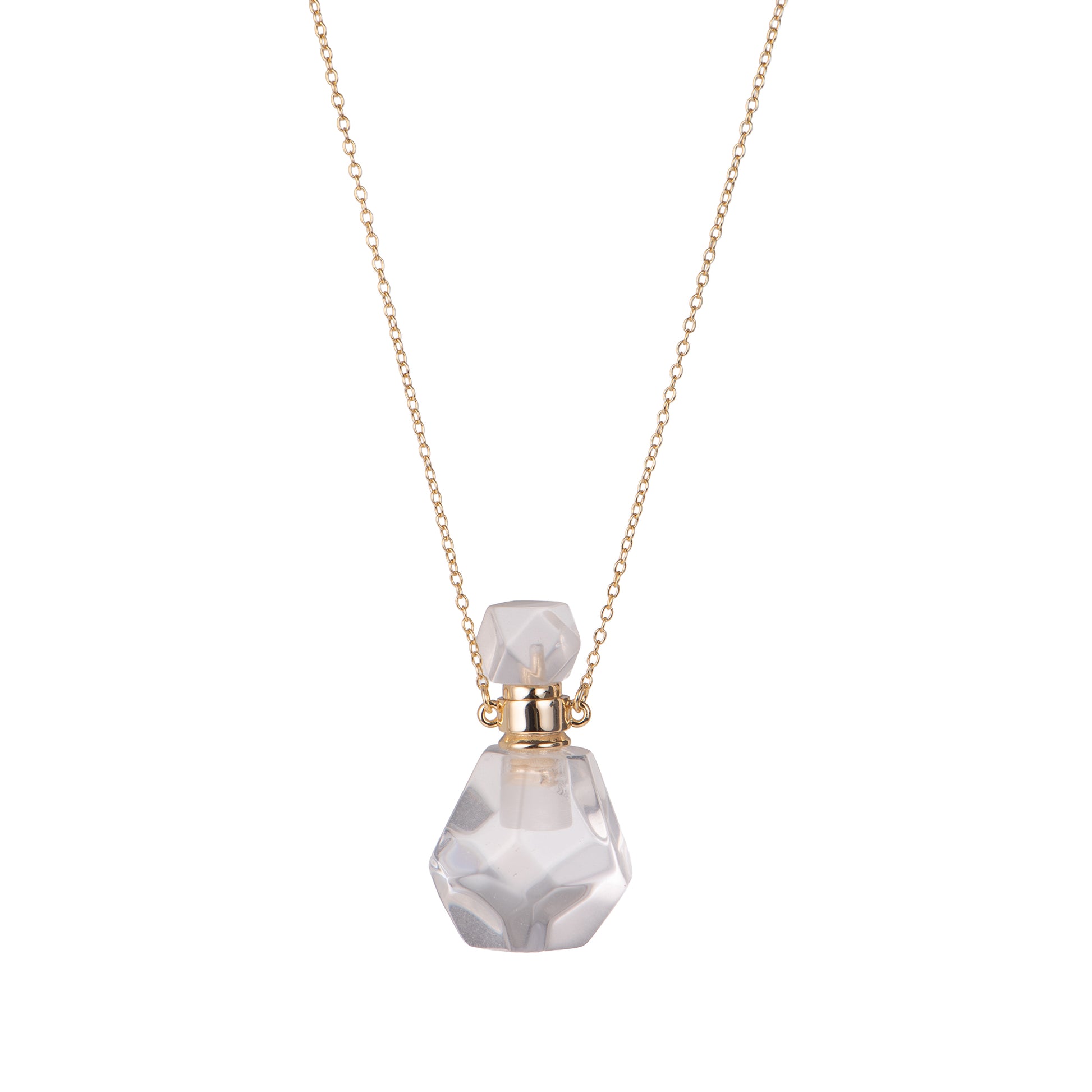 Collana pendenti in argento 925 - Collana Argento Parfume Clear