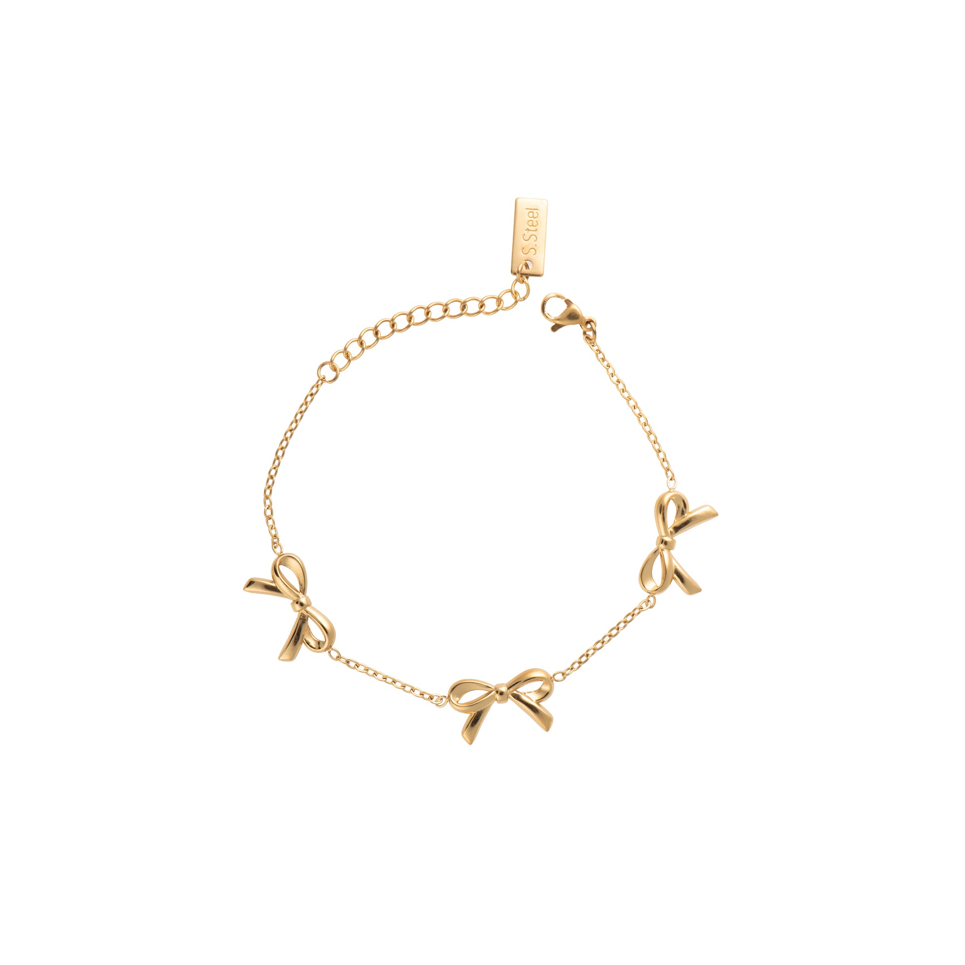 Bracciale pendenti in acciaio inossidabile - Bracciale Naia