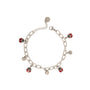 Bracciale pendenti dorato - Bracciale Dangle