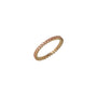 Anello dorato - Anello Veretta Gold