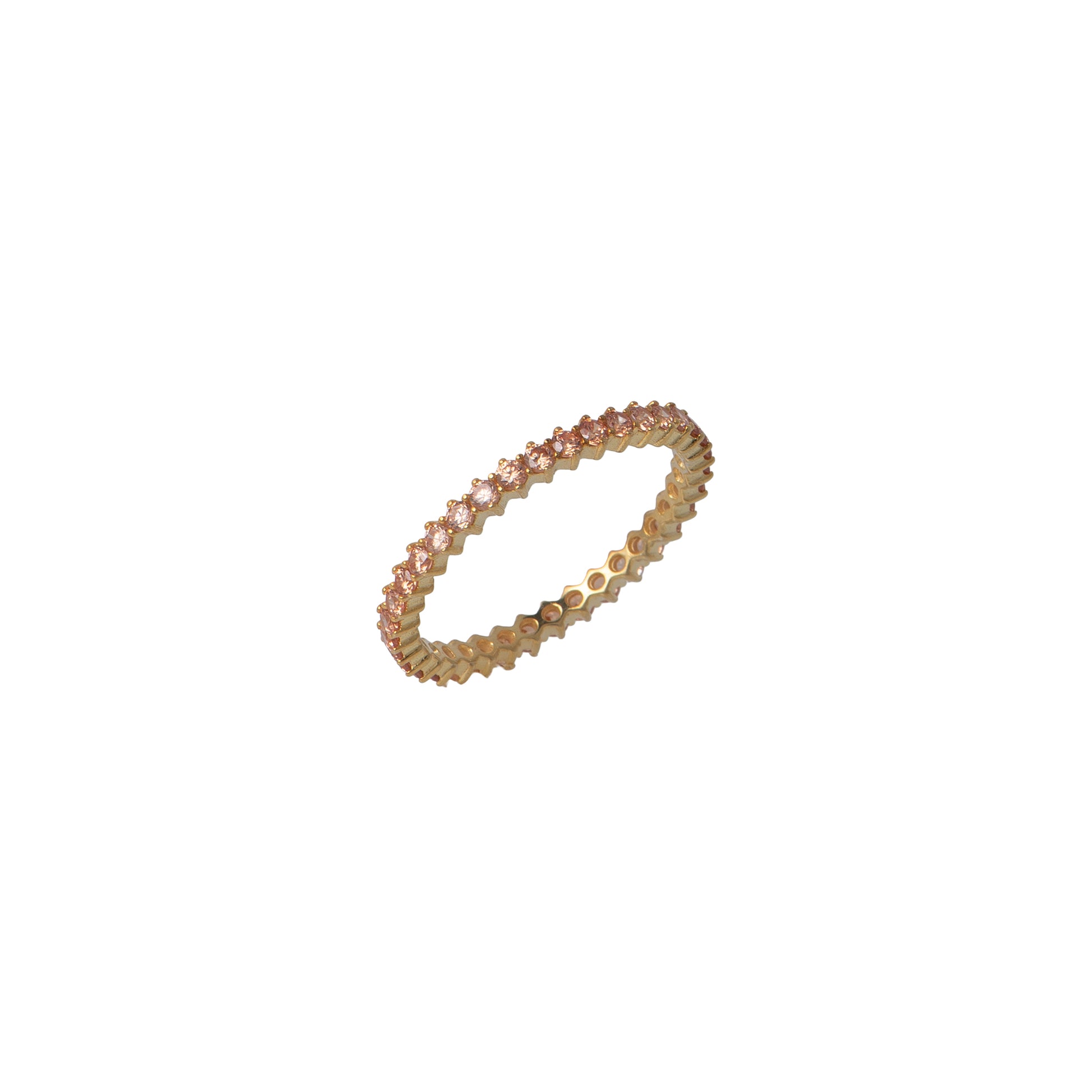 Anello dorato - Anello Veretta Gold