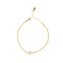 Bracciale con cuore con croce in argento 925 con zirconi - Bracciale Argento 925 Divine Light Bold