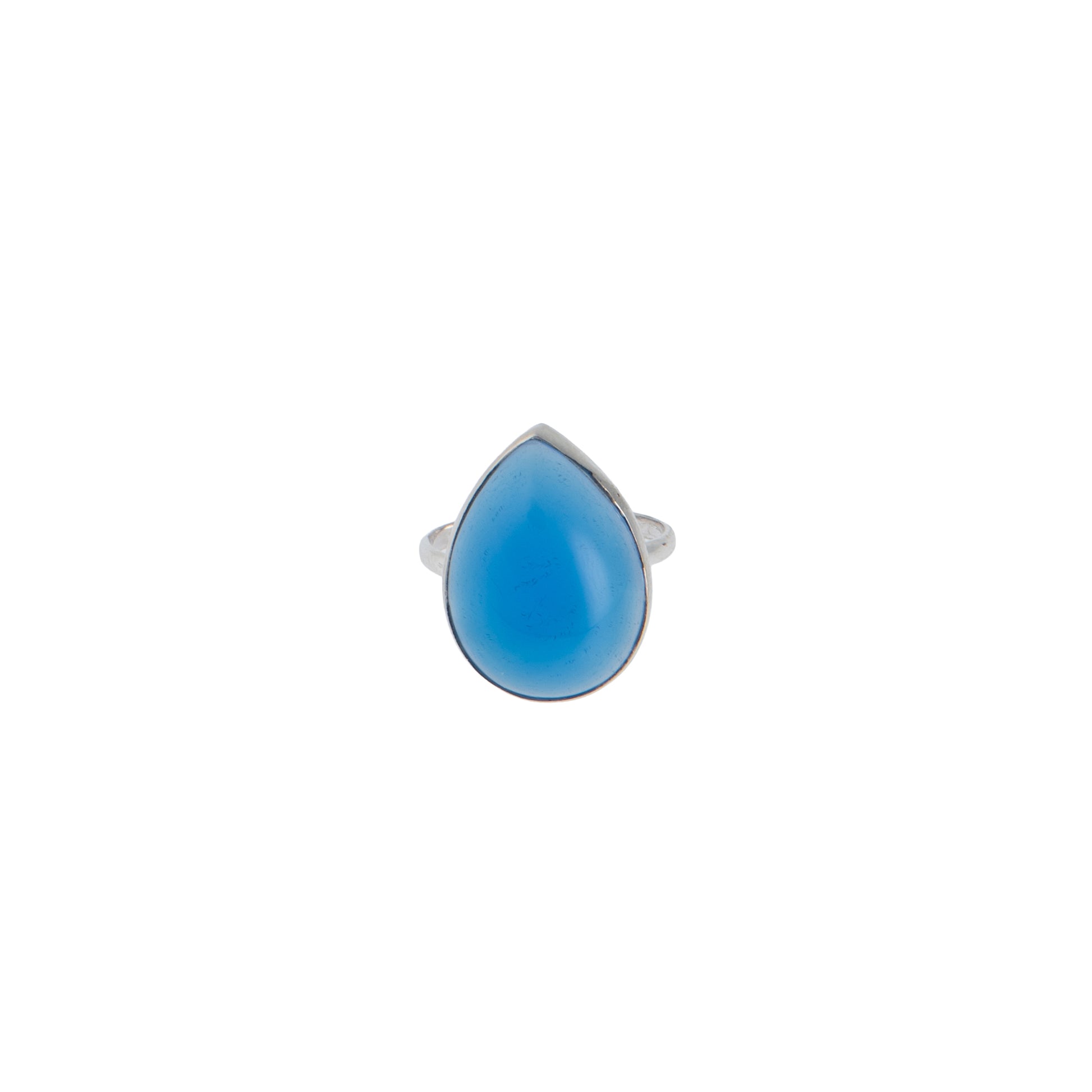 Anello in argento 925 - Anello Drops Argento 925 Cobalto