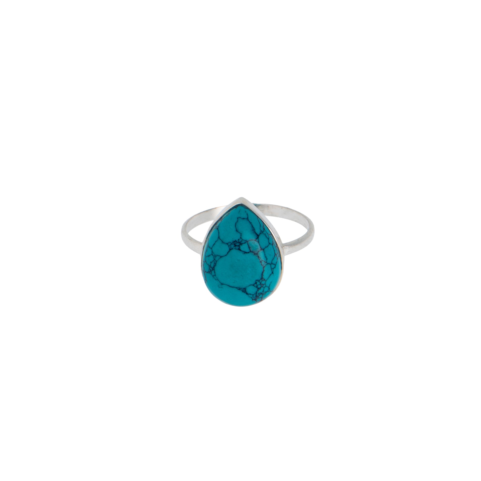 Anello in argento 925 - Anello Drops Argento 925 Azul