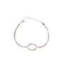 Bracciale a cerchio dorato - Bracciale Eternal Knot Big
