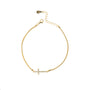 Bracciale con cuore con croce in argento 925 - Bracciale Argento 925 Faith Light