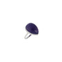 Anello in argento 925 - Anello Drops Argento 925 Purple