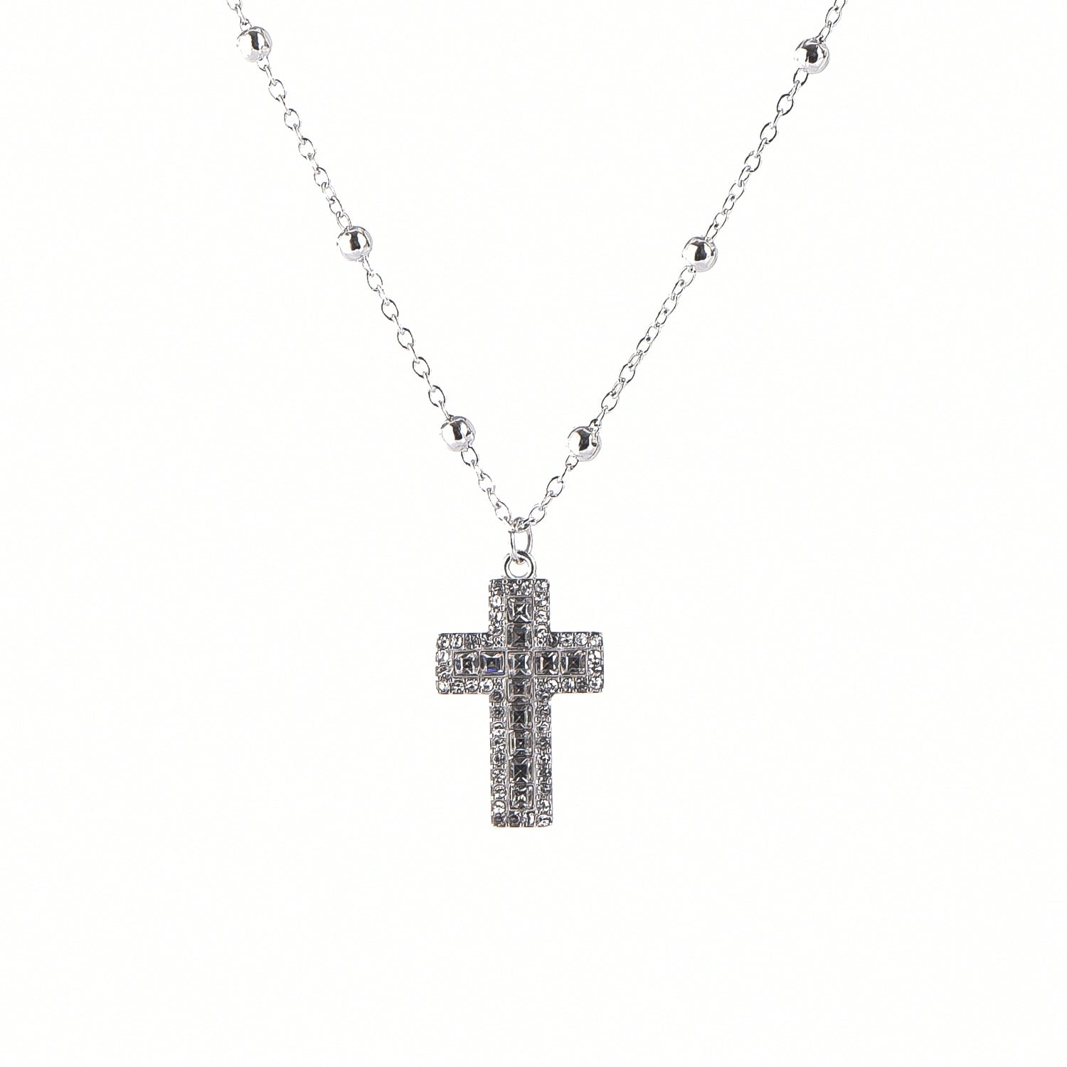 Collana pendenti con croce dorato - Collana Cross Glow